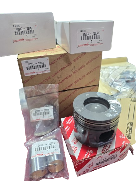 OVERHAUL 2KD 2.5 - 1KD 3.0  Toyota HILUX - VIGO